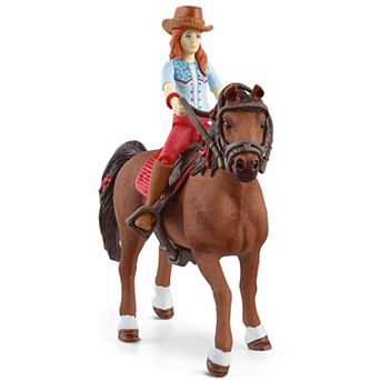 Schleich Horse Club: Hannah & Cayenne Figurine Playset