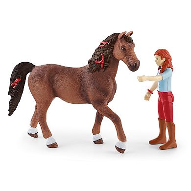 Schleich Horse Club: Hannah & Cayenne Figurine Playset