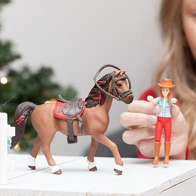 Schleich Horse Club: Hannah & Cayenne Figurine Playset