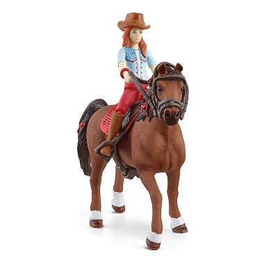 Schleich Horse Club: Hannah & Cayenne Figurine Playset