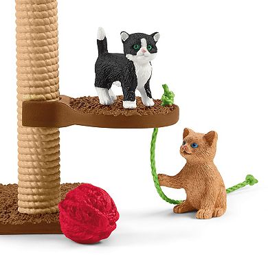 Schleich Farm World: Playtime For Cute Cats Animal Figure Playset
