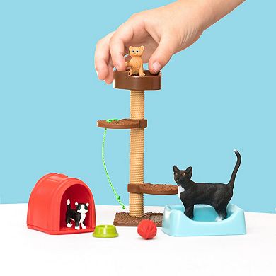 Schleich Farm World: Playtime For Cute Cats Animal Figure Playset