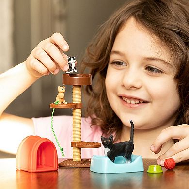 Schleich Farm World: Playtime For Cute Cats Animal Figure Playset