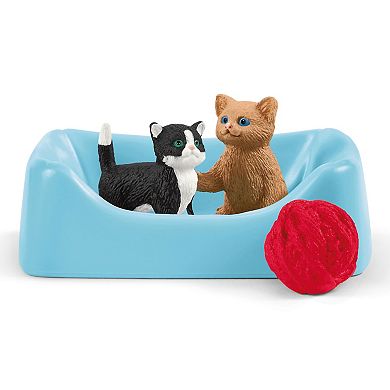Schleich Farm World: Playtime For Cute Cats Animal Figure Playset