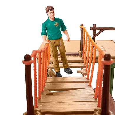 Schleich Wild Life: Safari Ranger Adventure Station Playset