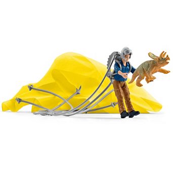 Schleich Dinosaurs: Parachute Rescue Figurine Playset