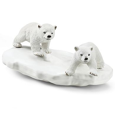 Schleich Wild Life: Polar Playground 4-Piece Animal Figurine Playset