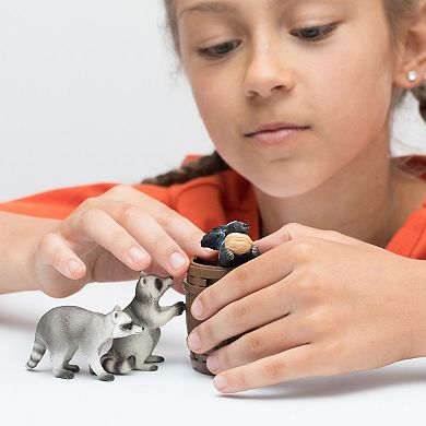 Schleich Wild Life: Nutty Mischief Animal Figurine Playset