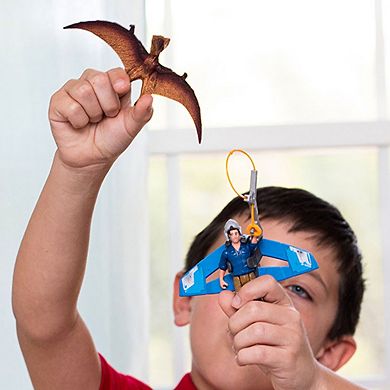 Schleich Dinosaurs: Jetpack Chase Figurine Playset