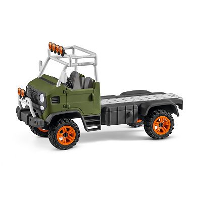 Schleich Wild Life: Animal Rescue Large Truck 10-Piece Playset