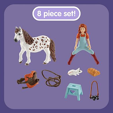 Schleich Horse Club: Mia & Spotty Figurine Playset