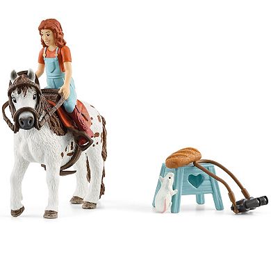 Schleich Horse Club: Mia & Spotty Figurine Playset