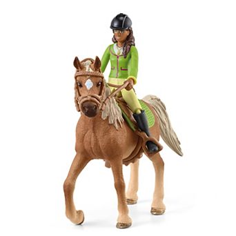 Schleich Horse Club: Sarah & Mystery Horse & Rider Figurine Playset