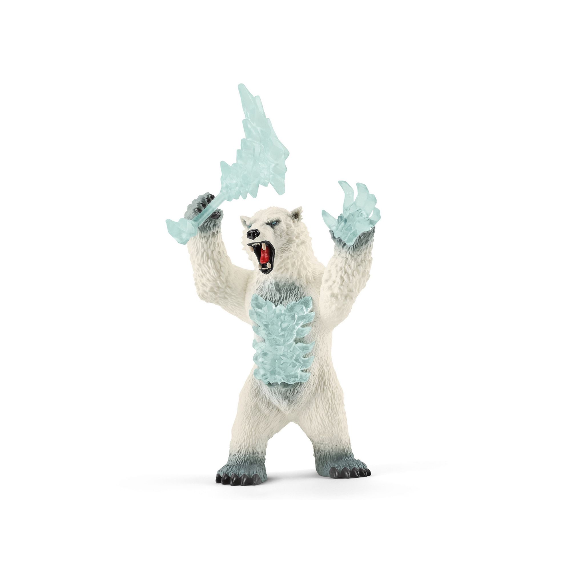 Schleich Eldrador Creatures: Blizzard Bear With Weapon Fantasy Action Figur