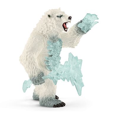 Schleich Eldrador Creatures: Blizzard Bear With Weapon Fantasy Action Figure