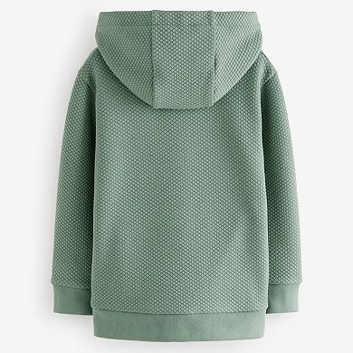 Boys 4-12 NEXT Waffle Texture Hoodie