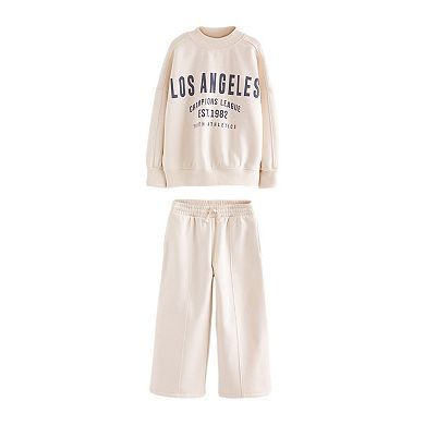 Girls 4-12 NEXT Graphic 2-pc. Sweat Set