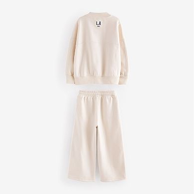Girls 4-12 NEXT Graphic 2-pc. Sweat Set