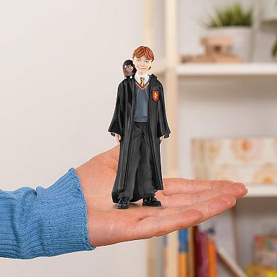Schleich Wizarding World of Harry Potter: Ron & Scabbers Collectible Figurines