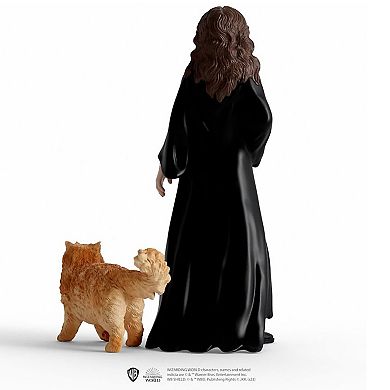 Schleich Wizarding World of Harry Potter: Hermoine & Crookshanks Collectible Figurines
