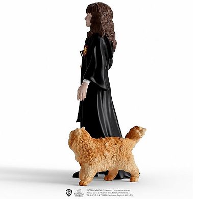 Schleich Wizarding World of Harry Potter: Hermoine & Crookshanks Collectible Figurines