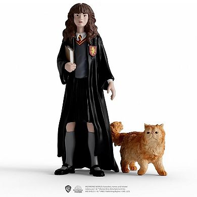 Schleich Wizarding World of Harry Potter: Hermoine & Crookshanks Collectible Figurines