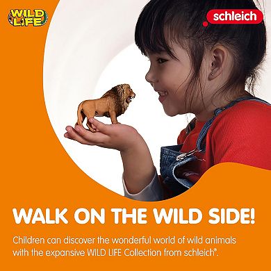 Schleich Wild Life: 4-Piece Animal Figurine Starter Set