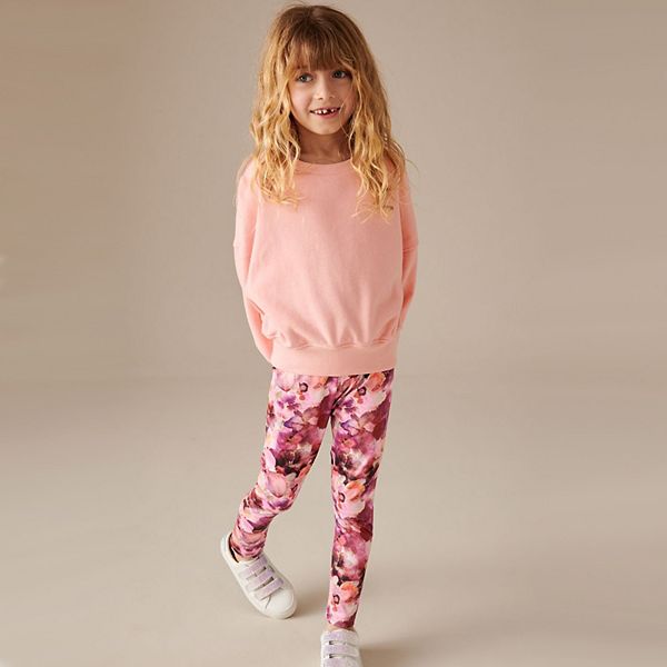 Aster and Oak Girls Pippy Floral Legging main image 1