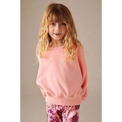 Girls 4-12 NEXT Floral Legging & Crew Set