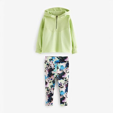Girls 4-12 NEXT Legging & Hoodie Set