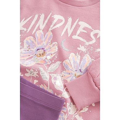 Girls 4-12 NEXT Hoodie & Legging Set