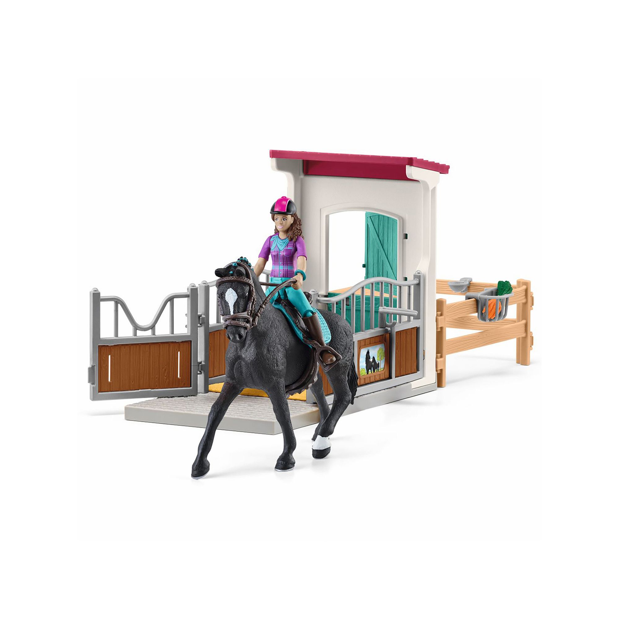 Schleich Horse Club: Lisa & Storm Horse & Rider Figurine Playset, Multi