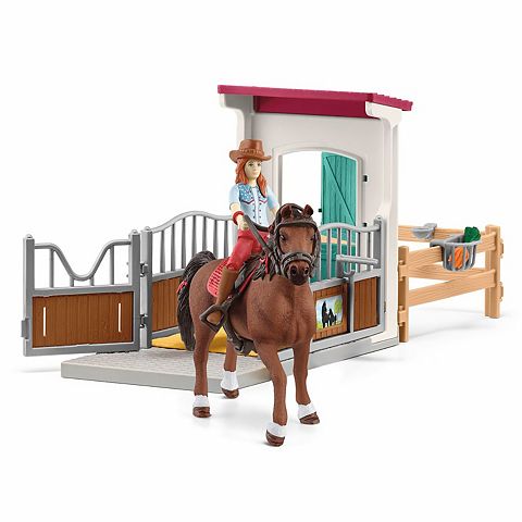 Детские фигурки Schleich Horse Club: Hannah & Cayenne Horse & Rider Figurine Playset
