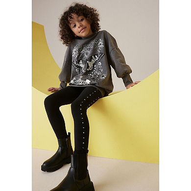 Girls 4-12 NEXT Creative Legging & Crew Set