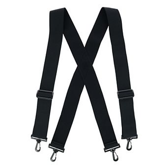 Elastic Undergarment Tsa Compliant Suspenders With Swivel Hook Ends