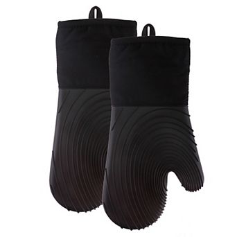 Popular Bath Silicone Twirl Oven Mitt Set