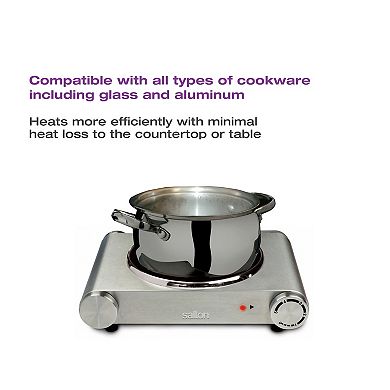 Salton Portable Infrared Cooktop - Single