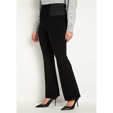 ELOQUII Women's Plus Size Miracle Flawless Flare Leg Pant