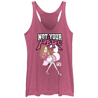 Juniors' Despicable Me 4 Not Your Hero Racerback Tank Top