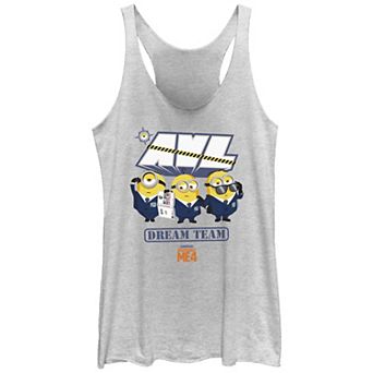Juniors' Despicable Me 4 Minions Dream Team Racerback Tank Top
