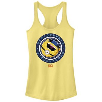 Juniors' Despicable Me 4 Minions Jerry Unstoppable, Unbreakable Racerback Tank Top