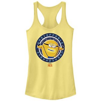 Juniors' Despicable Me 4 Minions Dave Unstoppable, Unbreakable Racerback Tank Top