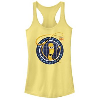Juniors' Despicable Me 4 Minions Tim Unstoppable, Unbreakable Racerback Tank Top