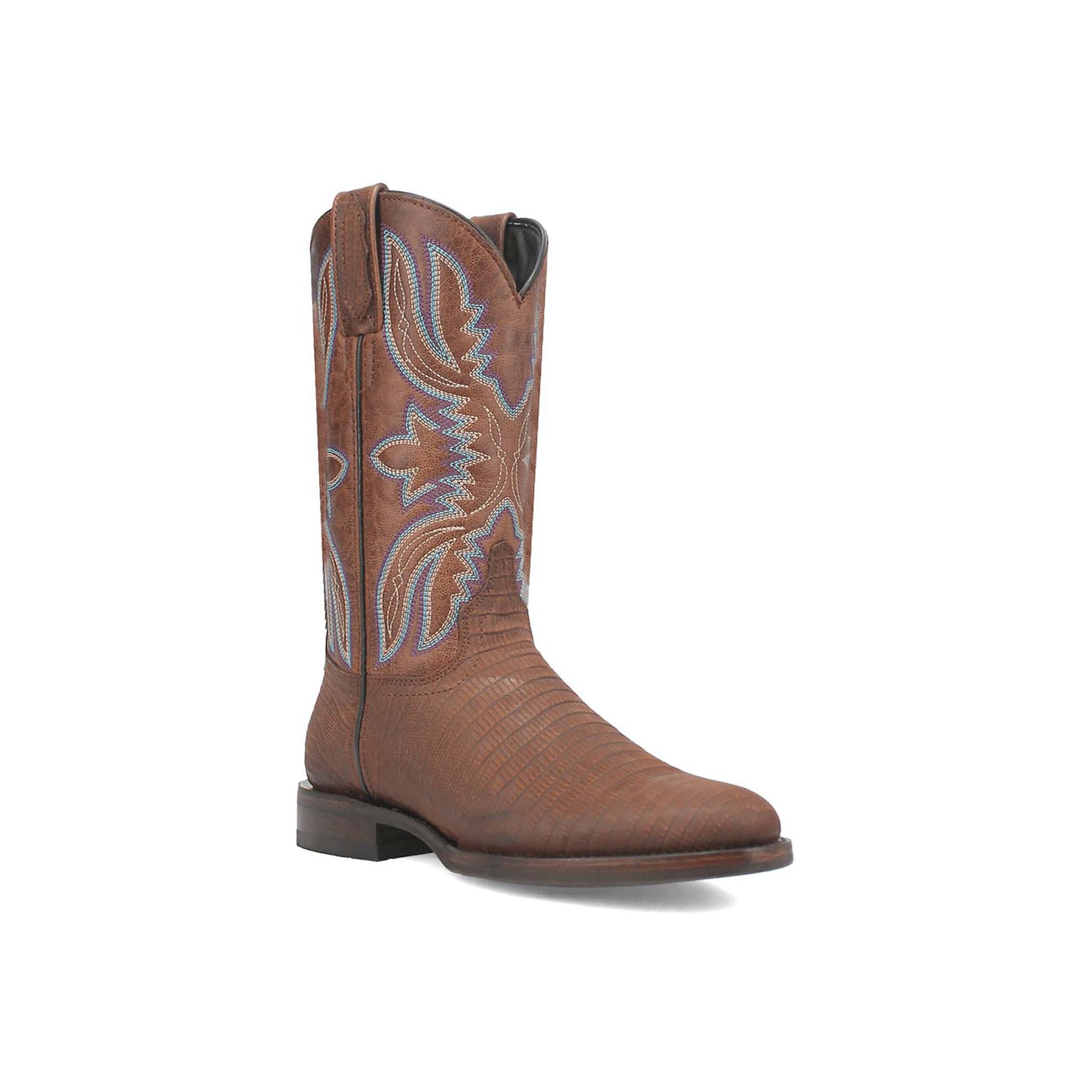 Dingo Saw Buck Mens Leather Boots, Size: 7, Brown