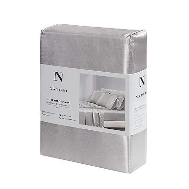 Natori Silky Smooth Satin 6PC Sheet Set