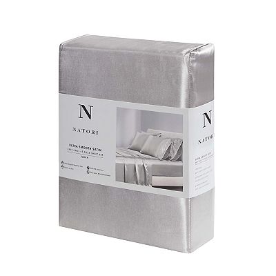 N Natori Silky Smooth Satin 6PC Sheet Set