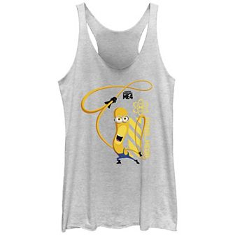 Juniors' Despicable Me 4 Minions Tim Going Mega Racerback Tank Top