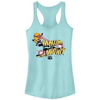 Juniors' Despicable Me 4 All Minion All Mighty Racerback Tank Top