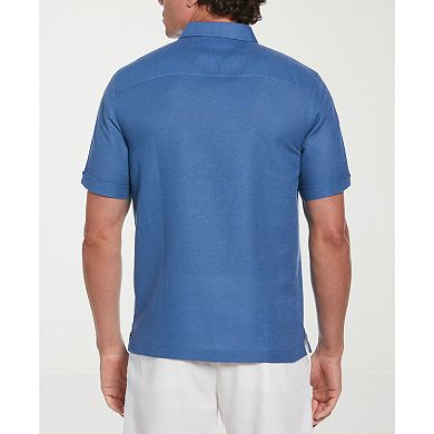 Men's Cubavera Linen Button-Down Shirt