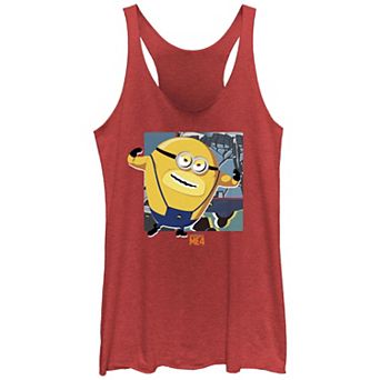 Juniors' Despicable Me 4 Minions Big Dave Racerback Tank Top